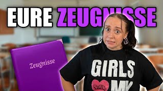 EURE ZEUGNISSE SIND KATASTROPHE😂🤯🤦🏼‍♀️