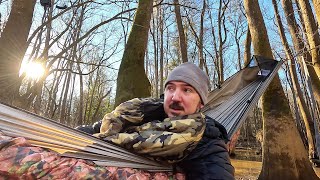 Hammock Camping in a Flooded Forest