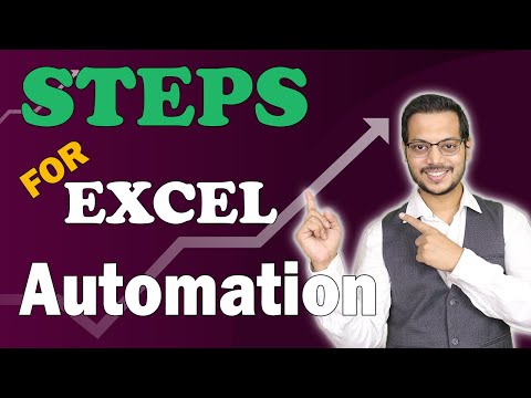 Simple Automation for excel task | How to automate daily activity in excel