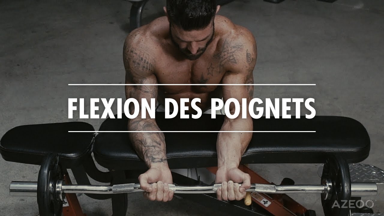 Seated Palm-Up Barbell Wrist Curl