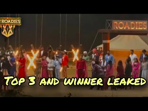 Mtv Roadies XX Top 3 contestants ! Roadies double cross winner revealed ! Elvish yadav vs Prince !