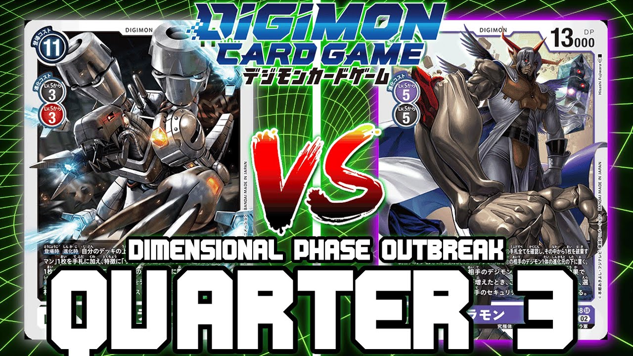 Machinedramon VS Bagramon!! | Digimon Card Game: BT-11 Dimensional Phase Outbreak (QUARTER 3)