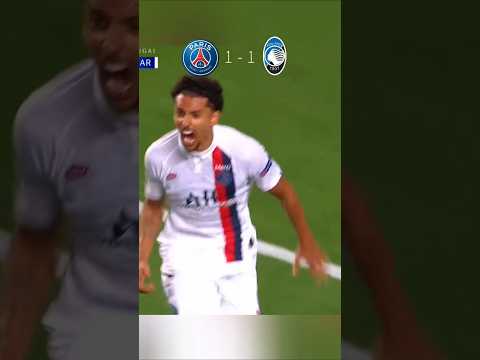 PSG 2-1 Atalanta, Quart de finale LDC 2020 #marquinhos #choupomoting #tuchel #neymar #remontada