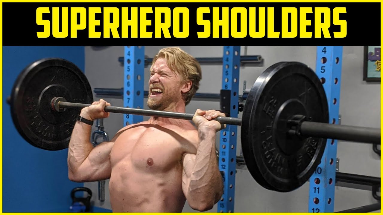 Supermassive shoulders workout - superhero plan stage 3 day 3 - Buff Dudes
