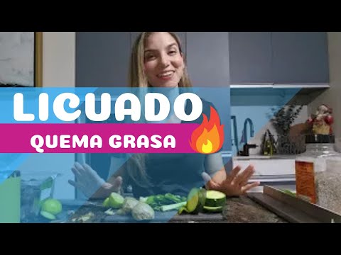 Licuado quema grasa