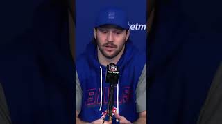 Buffalo Bills Quarterback Josh Allen Talks About Finding Out Buffalo Fired Sean McDermott