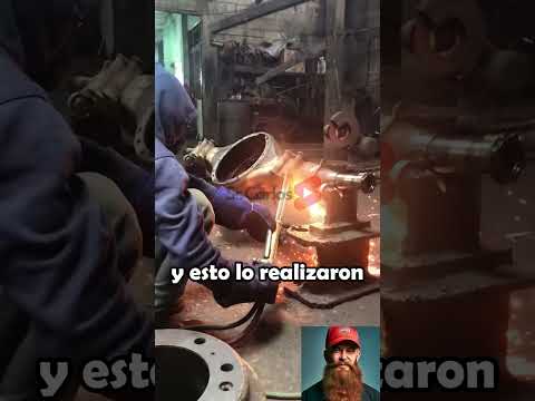 Incre铆ble como enderezaron el eje de un cami贸n #trucks #trailers #camioneros #camiones #camion