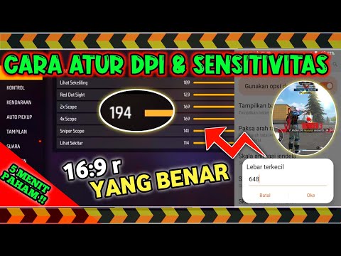 Cara Mengatur Sensitivitas dan Dpi FF Auto Headshot 📲  Langsung YT Khadafi