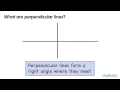 Understanding Perpendicular Lines