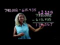 Subtraction Techniques and Concepts