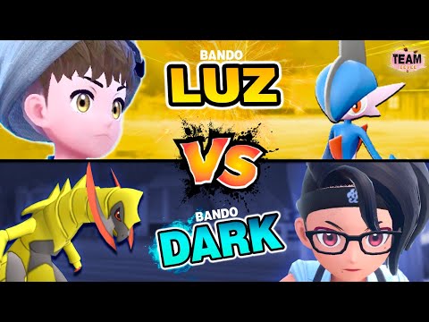 ⚔️ El COMBATE Por Bandos MÁS EPICO que vas a ENCONTRAR | Pokémon Escarlata (Luz VS Oscuridad)