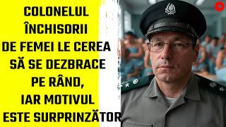 COLONELUL închisorii de femei le cerea să se dezbrace pe rând, iar motivul este surprinzător