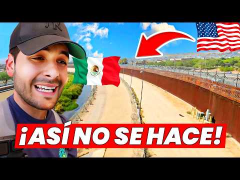 Nuestro GRAN ERROR al CRUZAR la frontera USA-MÉXICO por El Paso Texas 😰