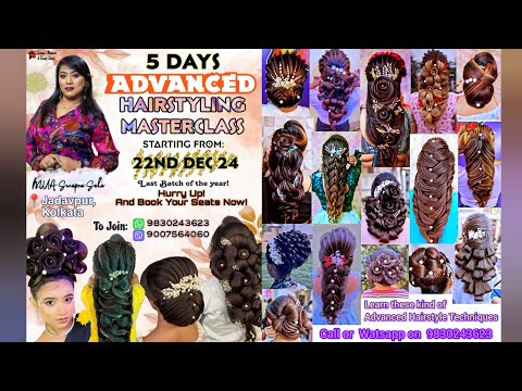 Advanced Hairstyling Course #hairstyle #hairstylist #hairstyling #hairstyles #hairtutorial