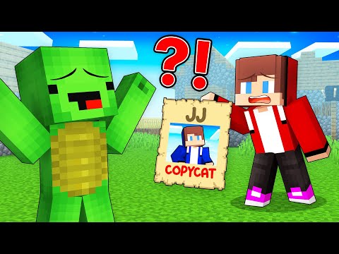 JJ Has a COPYCAT in Minecraft! (Maizen)