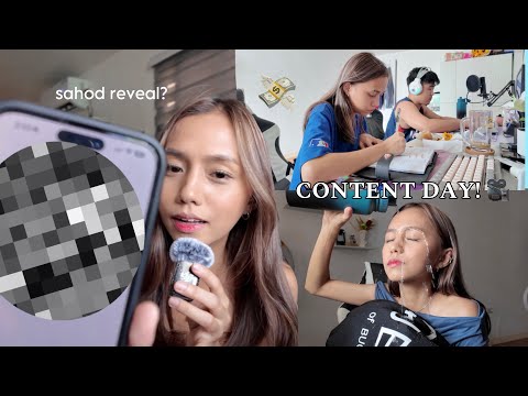 PAANO KUMIKITA SA TIKTOK? 🤑 A day in my life as a FULL-TIME CONTENT CREATOR ✨