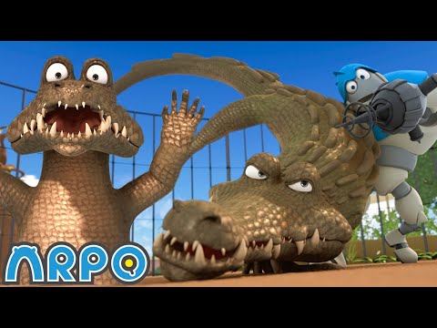 ARPO's Fight At the Zoo | ARPO Full Episode: Season 1 Ep 11 | Funny Robot Cartoons For Kids