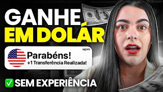 O jeito mais simples que eu encontrei para ganhar em dólar na internet (sem experiencia)