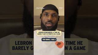 LeBron recalls a time he barely hit 10 points during the 2020 season. Presented by @A@AmazonAlexaad