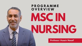MSc in Nursing Overview