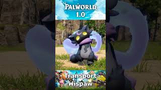 Each Pal has their own method of transporting items📦️