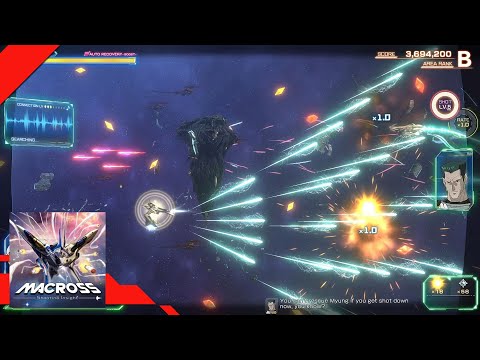 Macross -Shooting Insight- - 55 Minute Gameplay [Switch]