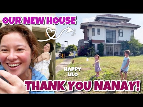 BAGONG BAHAY NI ANDI SA LAGUNA MULA KAY NANAY JACLYN JOSE ? LILO SOBRANG SAYA SA BAGONG BAHAY NILA!
