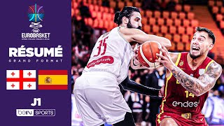 Résumé - Euro Basket : GEORGIE vs ESPAGNE - J1