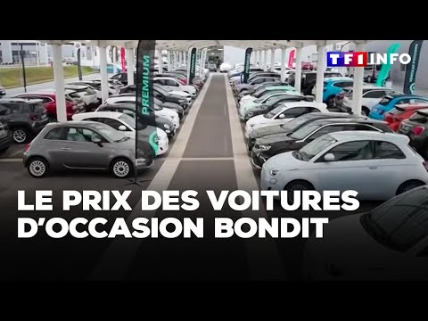 Véhicules d'occasion : la demande fait bondir les prix｜TF1 INFO