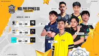 🔴 LIVE | MDL PH S6 | FILIPINO - Week 5 Day 2