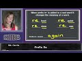 Understanding Re- Prefix Words
