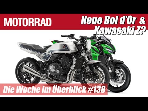 Neue Honda CB 1000 Bol d’Or und Kawasaki Z 900 oder Z 1000 für 2025? | Motorrad Wochenrückblick #138