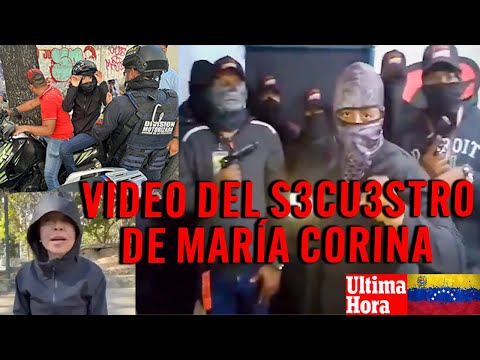 Urgente❗VIDEO de MARIA CORINA siendo OBLIGADA❗EE.UU  da el último AVISO❗
