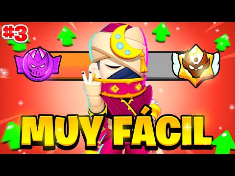 DE BRONCE A MAESTROS PERO SOLO PUEDO USAR A EDGAR 😱 | BRAWL STARS COMPETITIVO | PARTE 3