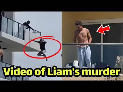 Video of Liam Payne falling from the hotel balcony. The moment Liam Payne fell Liam Payne