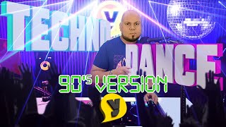 TECHNO DANCE 90´S MIX @djyellowpanama  #dj #DANCE #techno #RETRO #oldschool