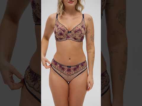 Biustonosz Frida A125 szafirowy miękki Biustonosz Frida A125 szafirowy miękki