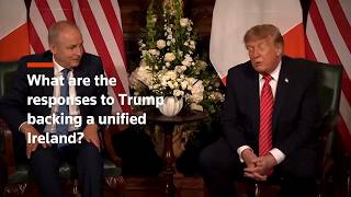 YouTube video thumbnail: What Are the Responses to Trump Backing a Unified Ireland?