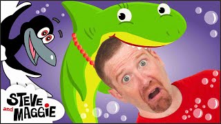 Animal Finger Family | Baby Shark | Monkey Family | Songs for kids | Sing with Steve and Maggie