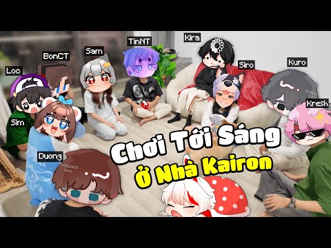 Hội MEGA SMP Thăm Nhà Kairon - Nấu Ăn - Ma Sói TỚI SÁNG !? nghe nói lộc zutaki show mặt