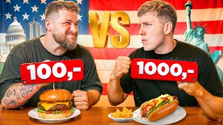 100kč vs 1000kč - KDO UVAŘÍ LÍP? *Americký speciál* @Pimpscz