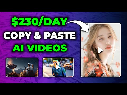 New App Makes $230 Per Day to Copy & Paste Ai Videos! *NEW METHOD* | Make Money Online with Ai