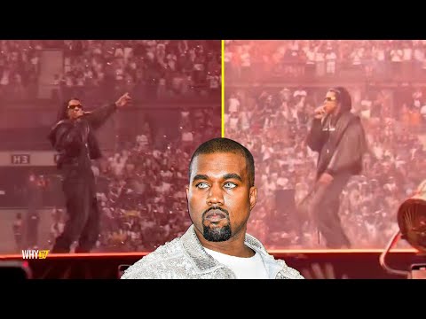 Jay-Z Trolls Kanye West By Removing Him From 'N*ggas In Paris' During Live Performance With Beyonce
