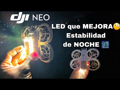 DJI NEO: este LED MEJORA su Estabilidad NOCHE, lo probamos.