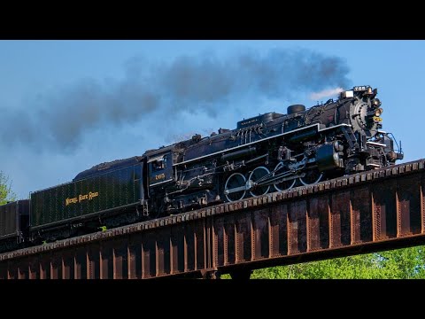Nickel Plate Road 765 at Speed on the Wheeling & Lake Erie