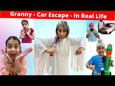 Granny Horror Game - Car Escape - In Real Life | RS 1313 VLOGS | Ramneek Singh 1313