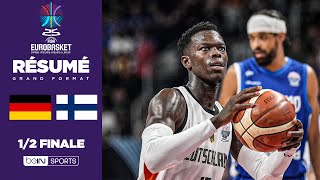 Résumé - Euro Basket : ALLEMAGNE vs FINLANDE - 1/2 finale