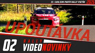 22. Carlson-Partr Rally Vsetín 2026 - 🎥 VIDEONOVINKY 02 - upoutávka