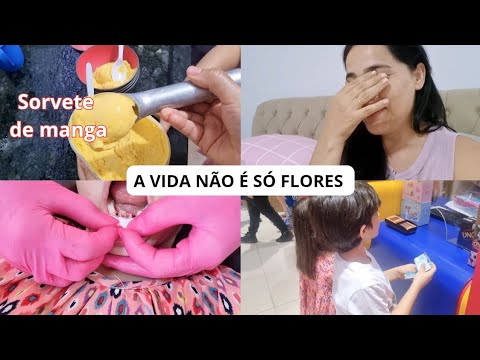 CLARISSA PERDEU 4 DENTES😱, ESTOU À 9 DIAS COM DOR DE ANSIEDADE😔, ✨️VIREI A PÁGINA✨️