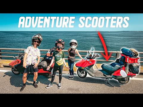 Beach Hopping on $1000 Scooters! - Atlantic Ocean Ferry Ride